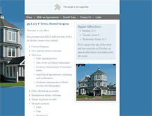 Tablet Screenshot of drlarytrites.com